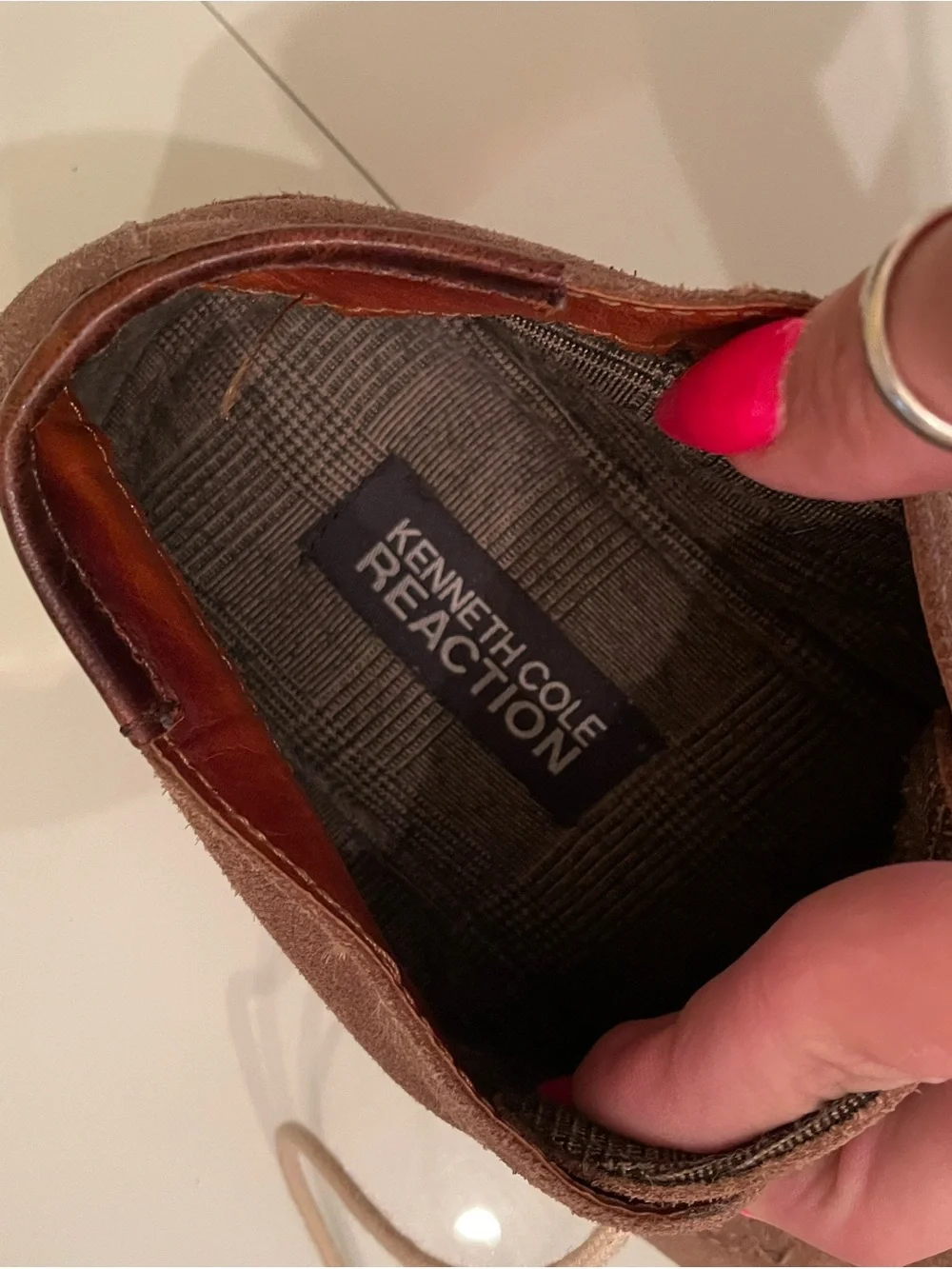 Kenneth Cole Brown Suede Chukka Boots